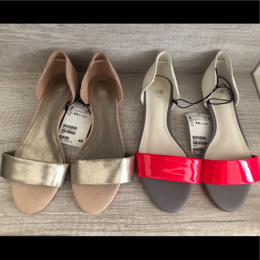 H&M Sandal Bundle sz 36